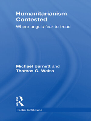cover image of Humanitarianism Contested
